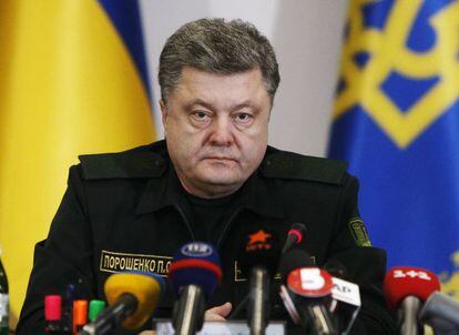 Poroshenko ordena o cessar-fogo às suas tropas.