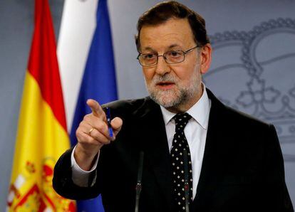 O presidente do Governo, Mariano Rajoy.