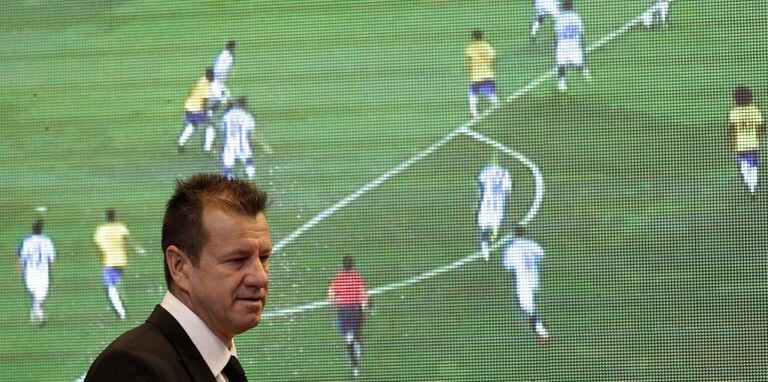 Dunga, na sede da CBF.