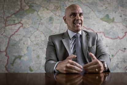 O secretário de Segurança Pública, Alexandre de Moraes.