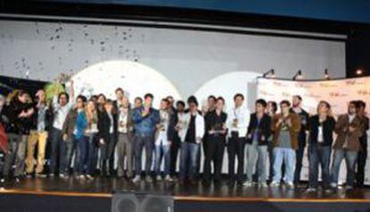 Jovens empreendedores em Bogotá.
