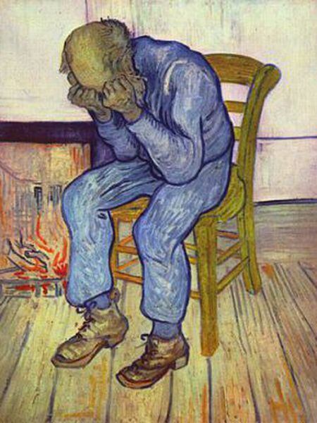 'On the Threshold of Eternity', de Vincent Van Gogh (1890).