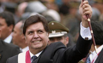 O ex-presidente de Peru Alan García, em 2006.