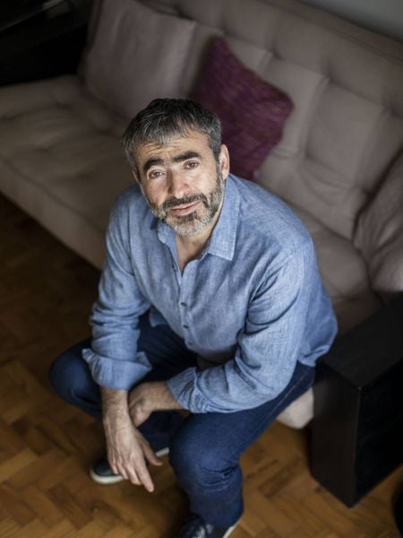 O filósofo Marcos Nobre, na sala de sua casa.