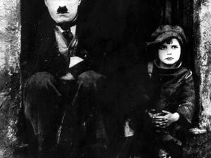 Charles Chaplin, Charlot, em um fotograma de 'O garoto' de 1921.