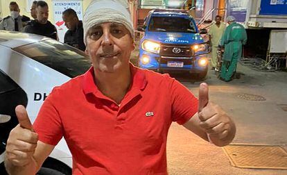Zico Bacana, vereador do Rio, sobreviveu a um atentado a tiros.