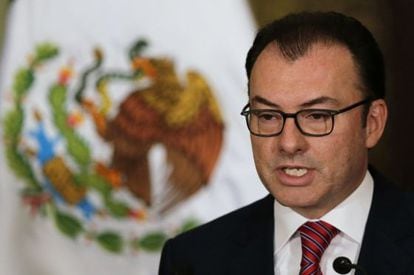 O ministro da Economia mexicano, Luis Videgaray.