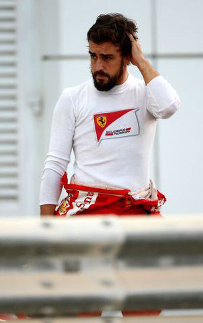 Fernando Alonso, em Abu Dabi.
