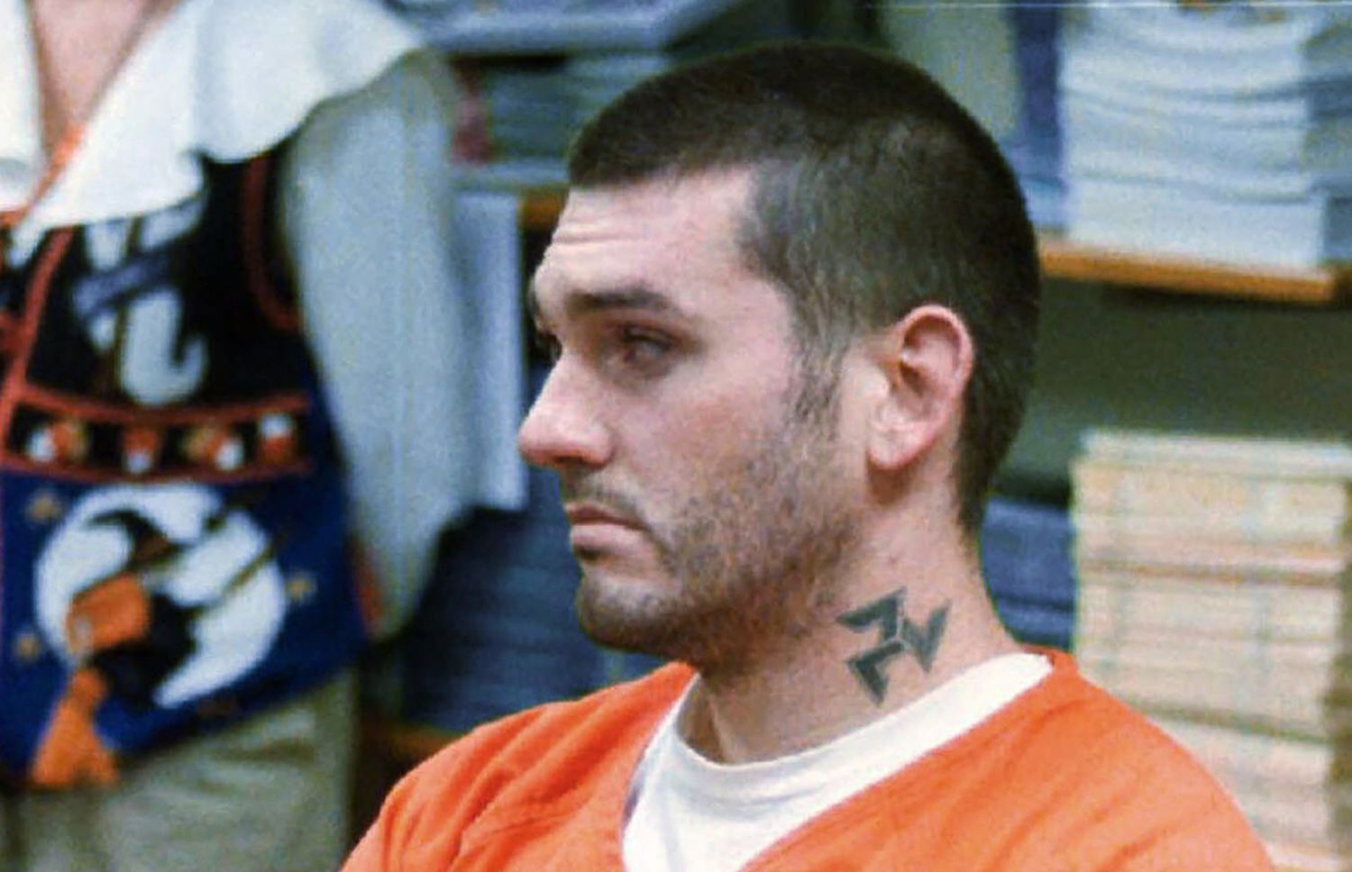 Daniel Lewis Lee, executado nesta terça-feira por um triplo assassinato, durante uma audiência em Arkansas, em 1997.