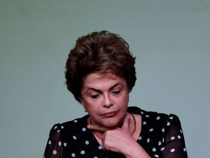 A presidenta Dilma Rousseff em maio. 