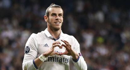 Bale abriu o placar no Santiago Bernabéu.