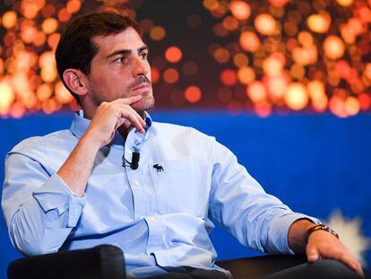 Casillas, no Congresso da FIFA em Moscou em 11 de junho.