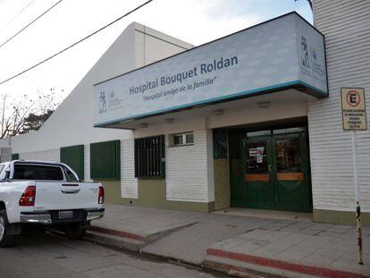 O Hospital Bouquet Roldán aonde chegou o casal com a menina falecida.
