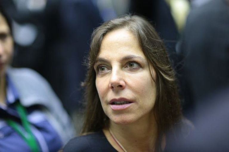 A deputada Mara Gabrilli, na Câmara.