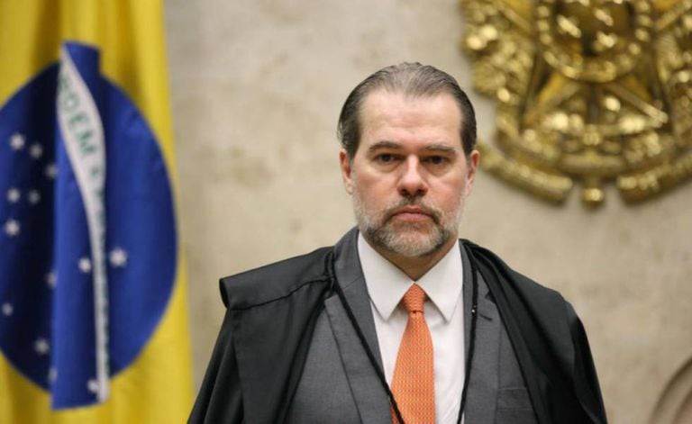 O presidente do STF, Dias Toffoli.