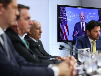 Presidente Jair Bolsonaro participa da Cúpula do Clima convocada pelo presidente dos EUA, Joe Biden.