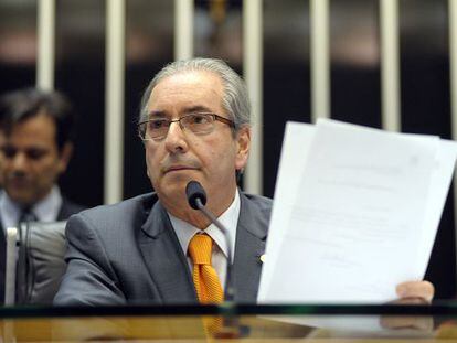 O presidente da C&acirc;mara, Eduardo Cunha.
