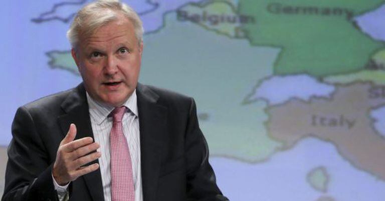 O vice-presidente da Comissão Europeia, Olli Rehn.