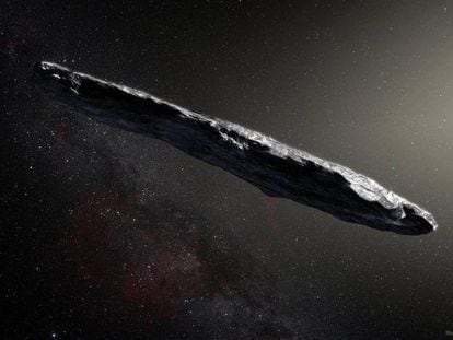 A forma do asteroide deu local a especulações sobre seu caráter artificial
