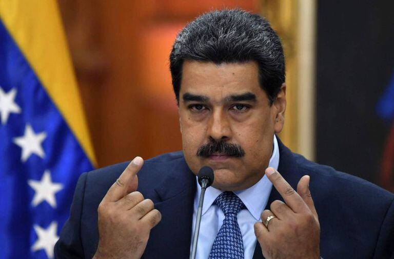 Nicolás Maduro, durante uma mensagem ao país.