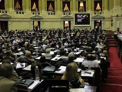 O Parlamento argentino.