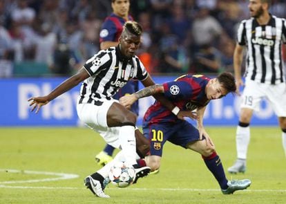 Lionel Messi e Paul Labile Pogba.