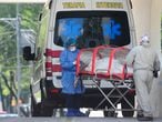 20-07-21.-Una ambulancia traslada a un enfermo de Covid al Hospital de Los Venados en México. CUARTOSCURO Daniel Augusto