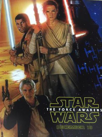 Novo cartaz do filme 'A Guerra das Galaxias'