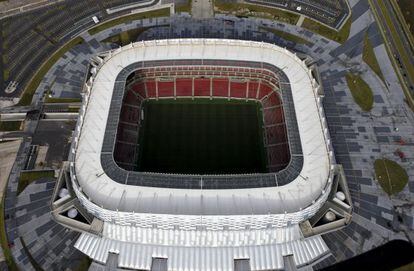 Obra da Arena Pernambuco foi subfaturada em R$ 42,8 milhões, segundo a polícia.