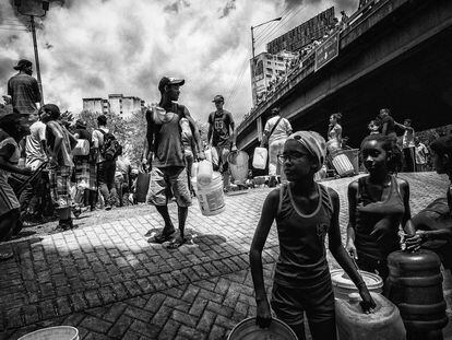 Caracas às escuras