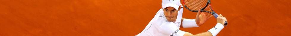 Andy Murray, durante um jogo em Madri.