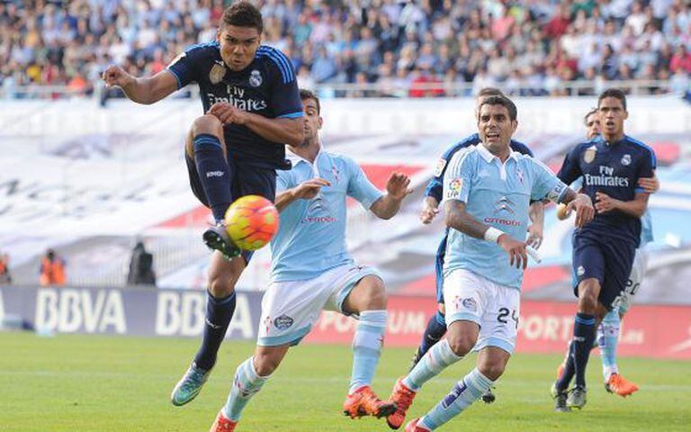 Casemiro foi um dos destaques na vitória sobre o Celta.