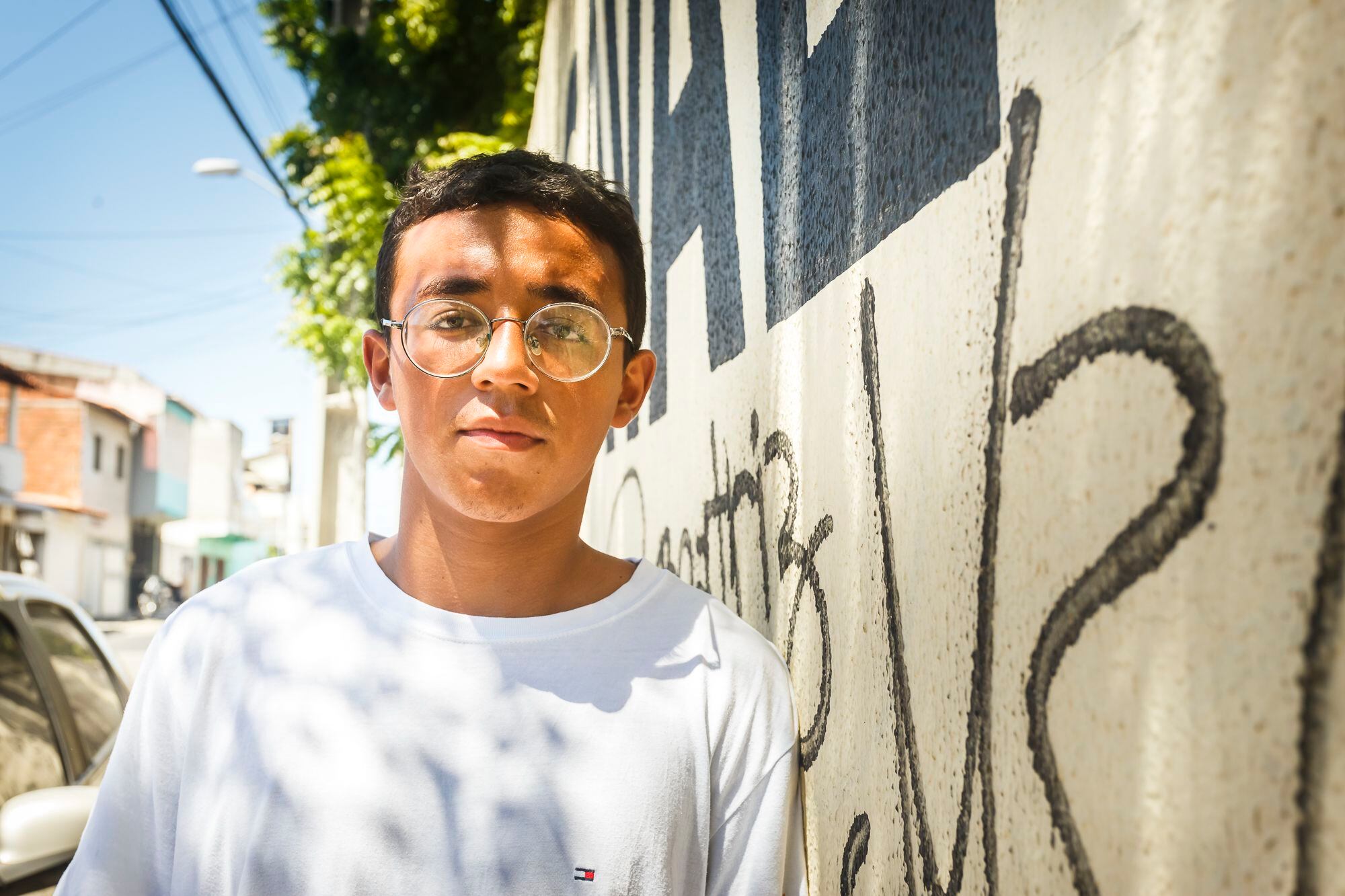 João Guilherme Moreira da Silva, de 16 anos, sonha em ser advogado.