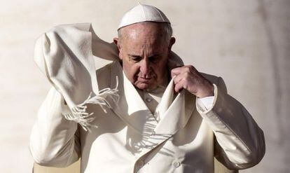 O papa Francisco no último dia 8, no Vaticano.