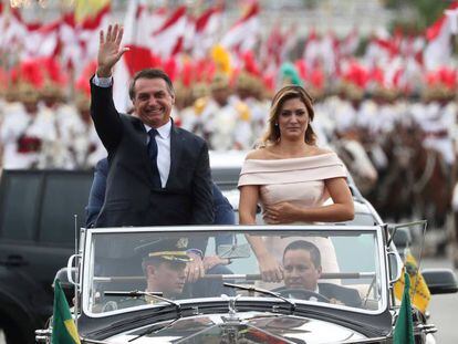 A posse do presidente Jair Bolsonaro, em imagens