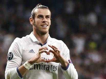 Bale abriu o placar no Santiago Bernabéu.