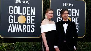 O casal na última cerimônia do Globo de Ouro.
