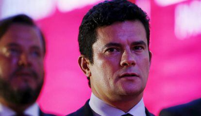 Sérgio Moro em Curitiba, no último dia 9.