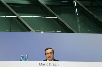 O presidente do Banco central Europeu, Mario Draghi.