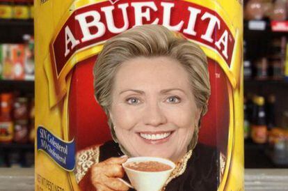 Uma das paródias na internet após a polêmica da ‘abuela’ com Clinton.