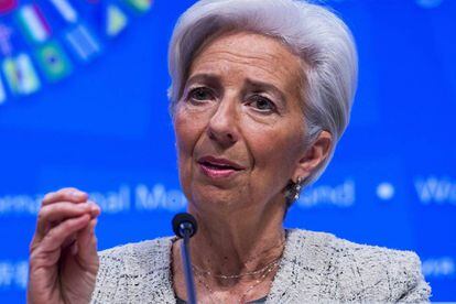 A diretora-gerente do FMI, Christine Lagarde.