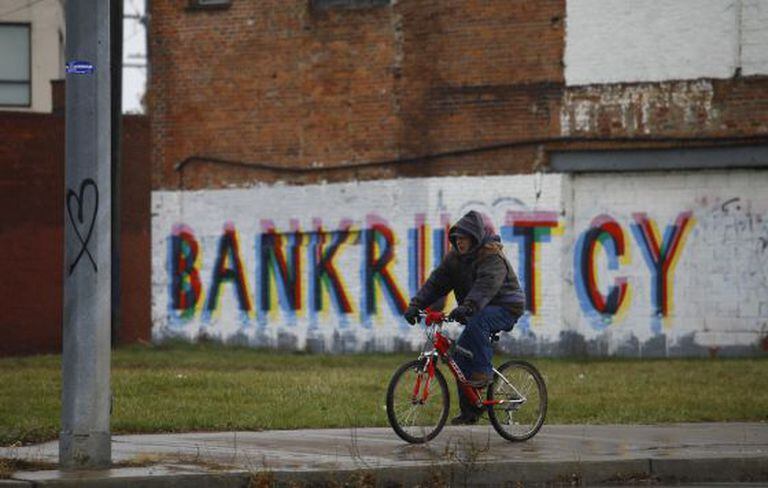 Detroit e a bancarrota.
