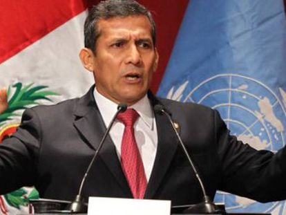 O ex-presidente do Peru Ollanta Humala.