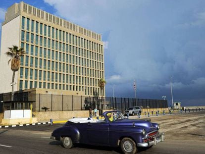 A embaixada dos Estados Unidos em Cuba