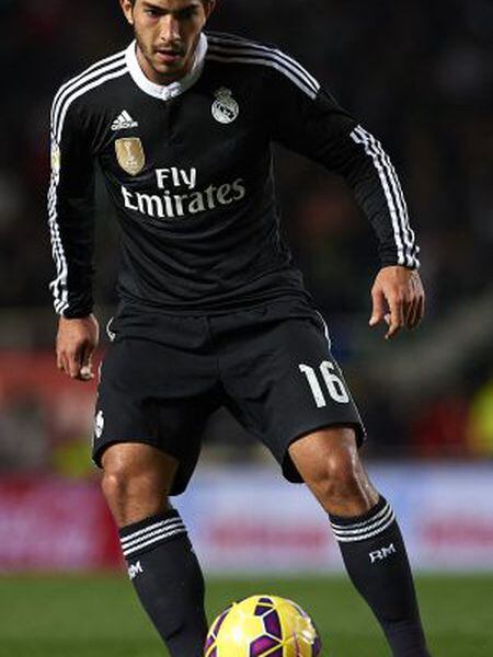 Lucas Silva, na partida contra o Elche.