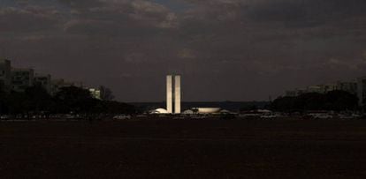  O Congresso Nacional, em Brasília. 