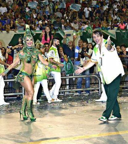 Moa também era diretor da escola de samba Mancha Verde.