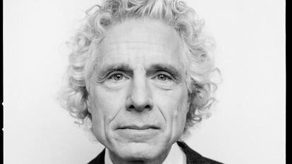 Steven Pinker, catedrático de Harvard, numa foto de 2019.