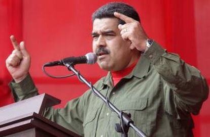 O presidente de Venezuela, Nicolás Maduro.
