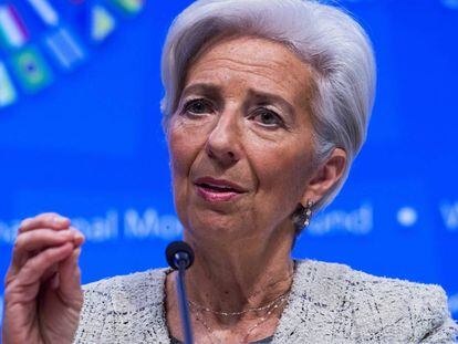 A diretora-gerente do FMI, Christine Lagarde.